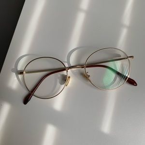 Ottoto Waterloo Gold reading glasses